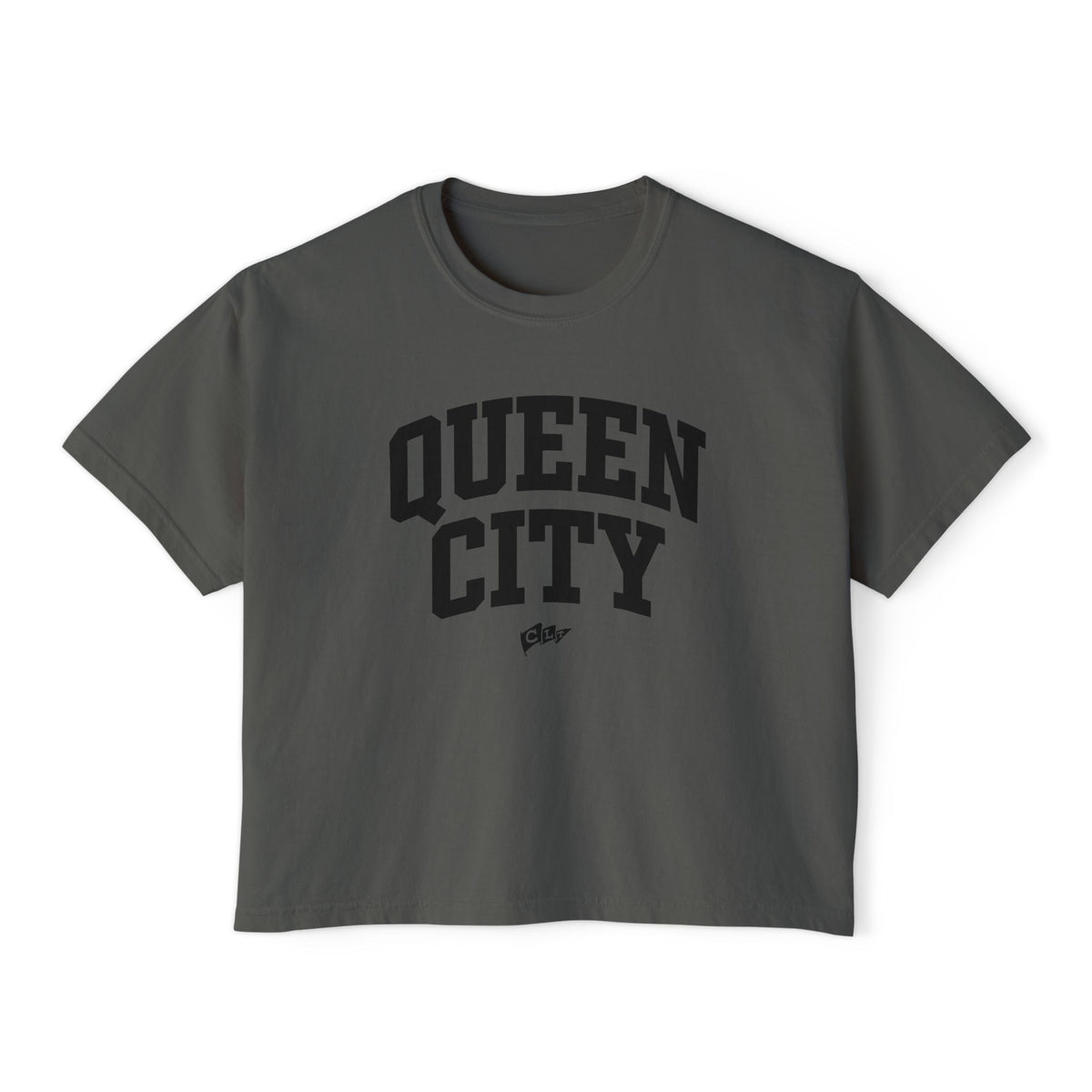 Women’s SportCLT Oversized Queen City Cropped T-Shirt