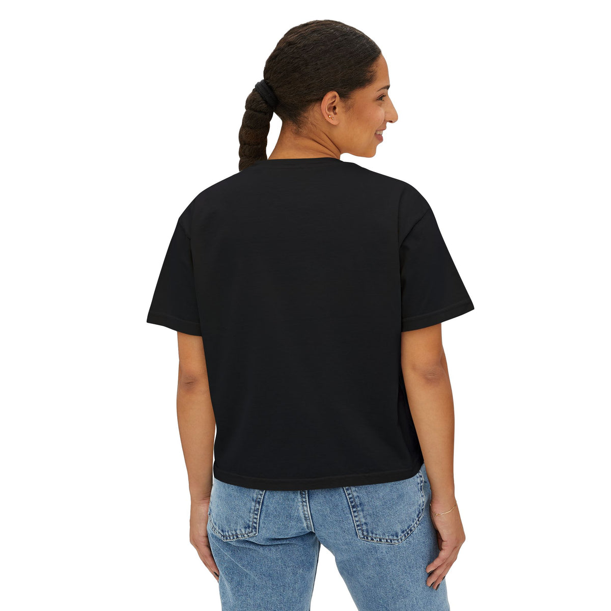 Women’s SportCLT Oversized Hometown Pennant Cropped T-Shirt