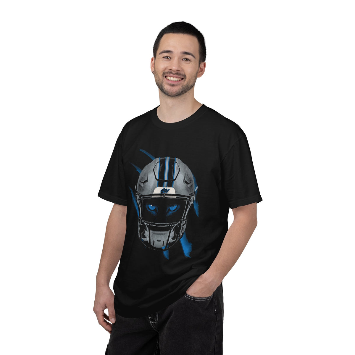 Unisex SportCLT Cat Scratch Helmet T-Shirt